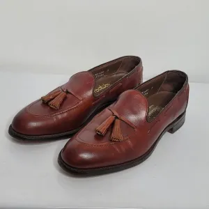 Footjoy Classics Men Loafer Size 9.5 B Brown Leather Tassels Vintage Golf Shoes