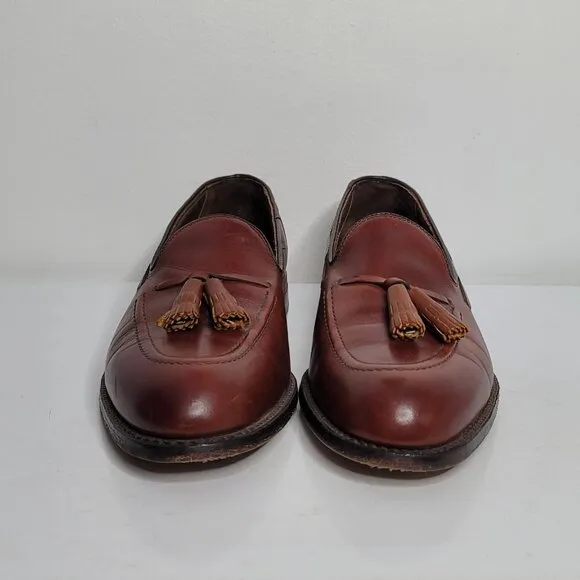 Footjoy Classics Men Loafer Size 9.5 B Brown Leather Tassels Vintage Golf Shoes