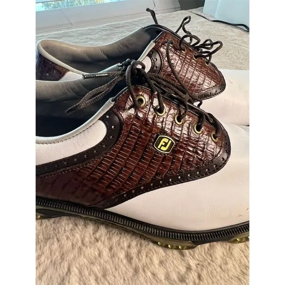 FootJoy DryJoys Tour Men's Golf Shoes Size 11 Multicolor Lace Up