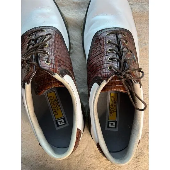 FootJoy DryJoys Tour Men's Golf Shoes Size 11 Multicolor Lace Up