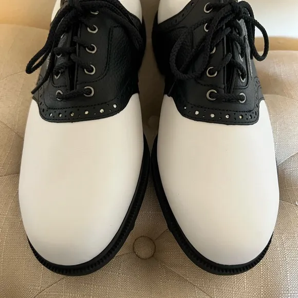 Footjoy golf shoes Black and White Men's Shoes