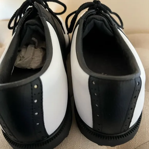 Footjoy golf shoes Black and White Men's Shoes