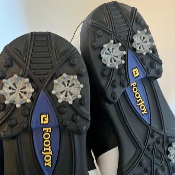 Footjoy golf shoes Black and White Men's Shoes