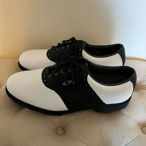 Footjoy golf shoes Black and White Men's Shoes