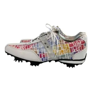 FootJoy LoPro Collection Golf Shoes Colorful Womens Lace Up Spikes Stidded Size