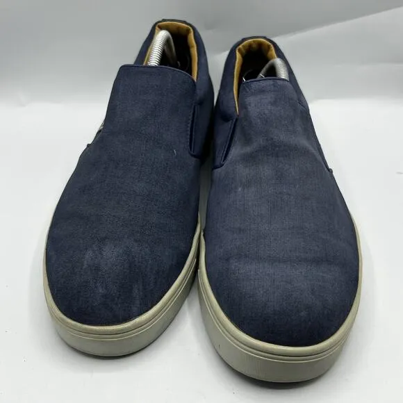 Footjoy Mens Blue Club Casual Golf Slip On fabric Shoes Size 11 M FJ 79067