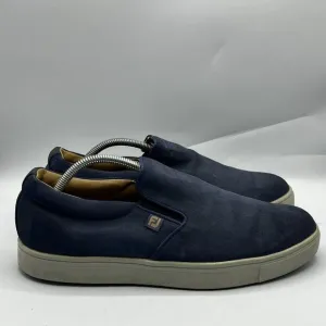 Footjoy Mens Blue Club Casual Golf Slip On fabric Shoes Size 11 M FJ 79067