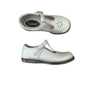 Footmates Sherry Pearl Pealirzed T-Strap Shoes 11