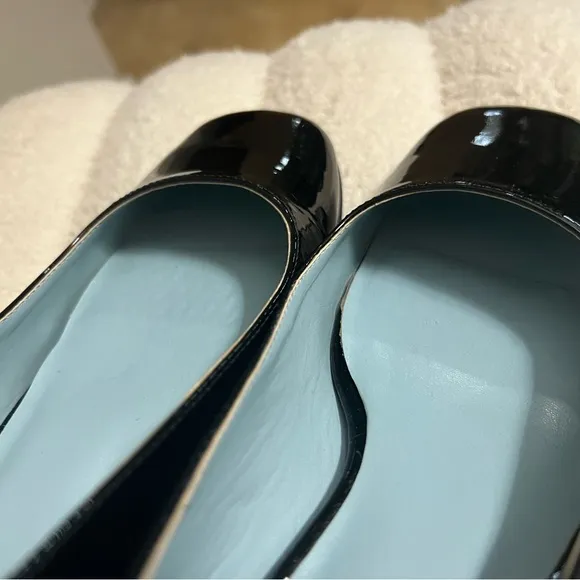 France’s Valentine New York black doll pump  heels classic elegant