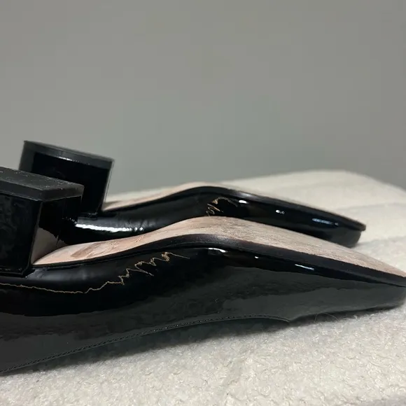 France’s Valentine New York black doll pump  heels classic elegant