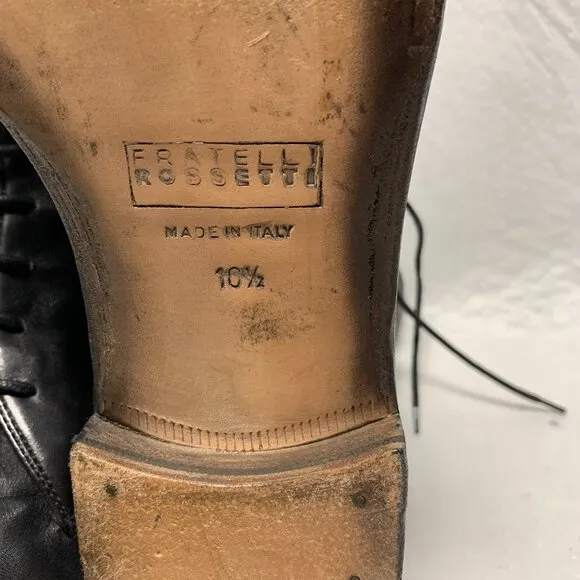 Fratelli Rossetti Men’s Leather boots, size 11,5 US