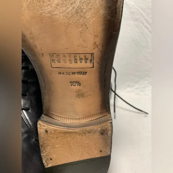 Fratelli Rossetti Men’s Leather boots, size 11,5 US