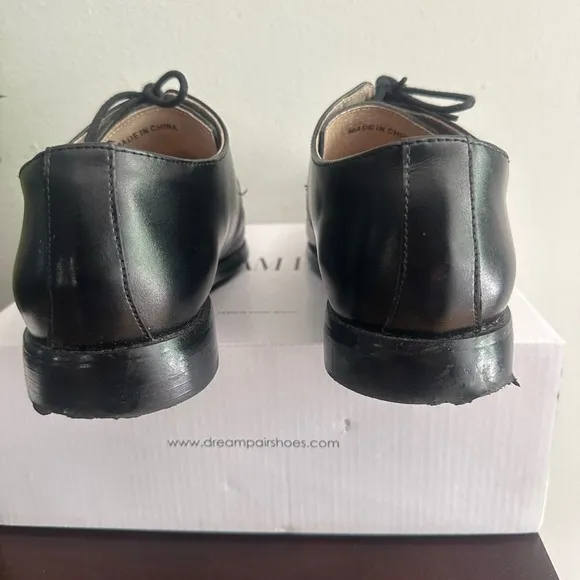 Fratelli Select Men's Black Genuine Leather Dress Shoes Size 9 M Great Condition