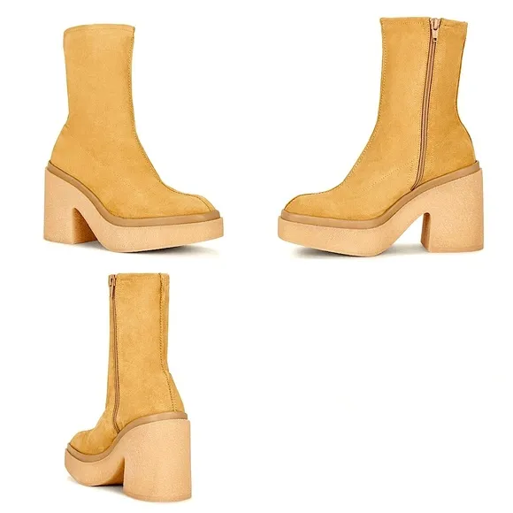 Free People Gigi Suede Ankle Boots