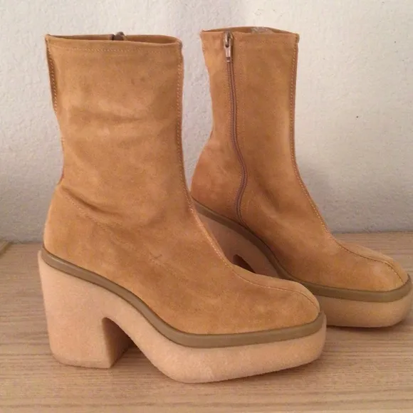 Free People Gigi Suede Ankle Boots