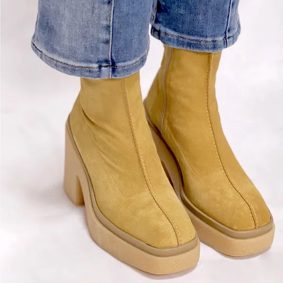 Free People Gigi Suede Ankle Boots