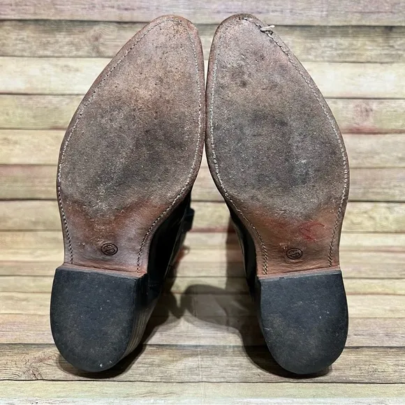 Frye Black Leather Pointed boots