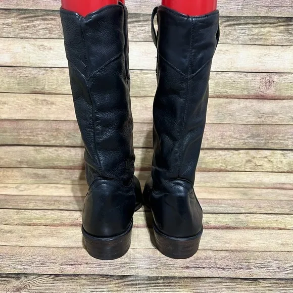 Frye Black Leather Pointed boots