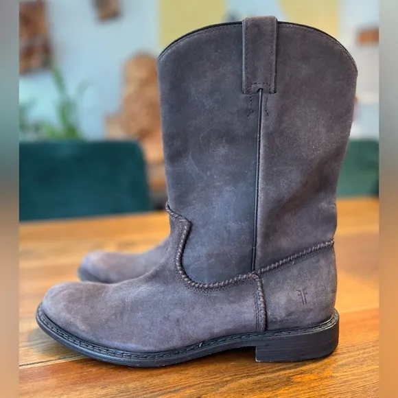 Frye Boots | Marco Roper | Chocolate Brown Suede | Men’s 9.5D | 87981