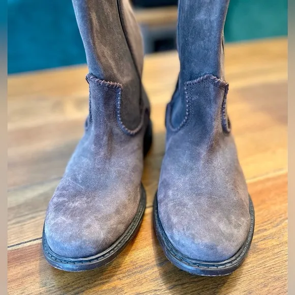Frye Boots | Marco Roper | Chocolate Brown Suede | Men’s 9.5D | 87981