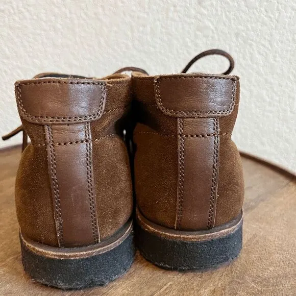 Frye Brown Suede Lace-Up Ankle Arden Chukka Boots Men's Size 7.5