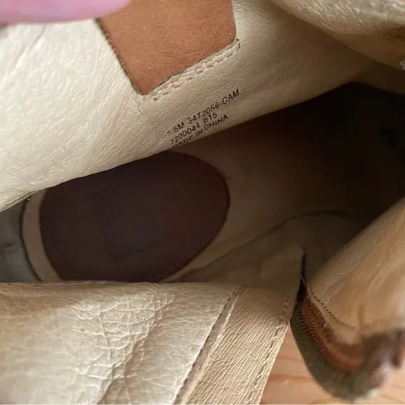 Frye Cognac Brown Suede Reina Booties