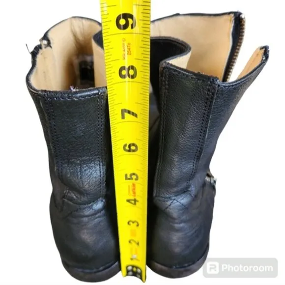 Frye James Men's chealsea boots size 9 D black leather