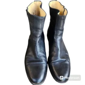 Frye James Men's chealsea boots size 9 D black leather
