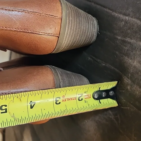 Frye Judith Double Zip Booties Brown 8M