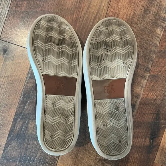 FRYE Mark Gore Leather Slip On Shoes