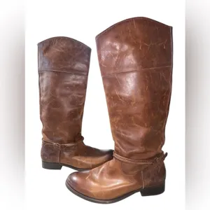 Frye Melissa Seam Tall Leather boots