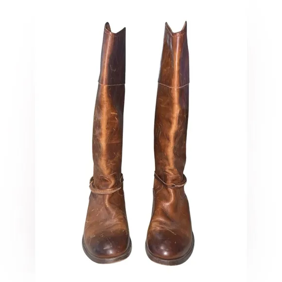 Frye Melissa Seam Tall Leather boots