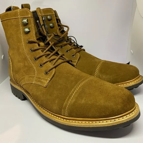 Frye Suede Boots Men’s Size 12 Brand New
