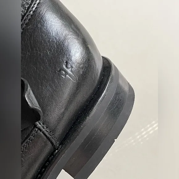 Frye Veronica boots black leather