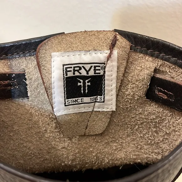 FRYE Veronica Short Slouch Leather Boots