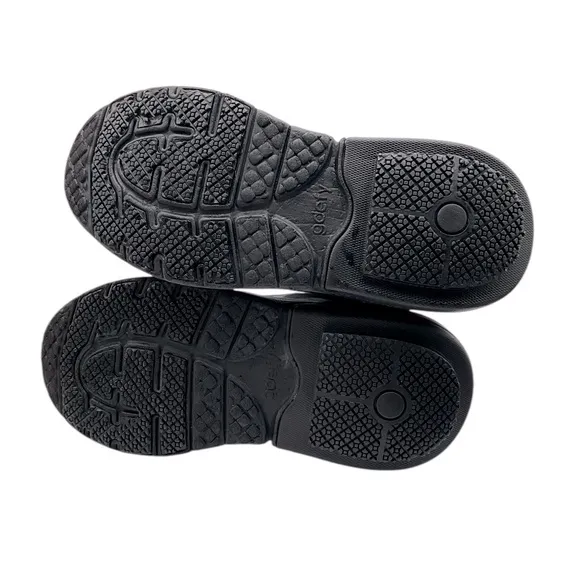 Gdefy  Women's midnight walk Black and Mint Athletic Shoes