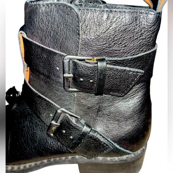 Gentle Souls by Kenneth Cole moto boots