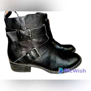 Gentle Souls by Kenneth Cole moto boots