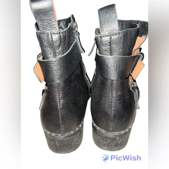 Gentle Souls by Kenneth Cole moto boots