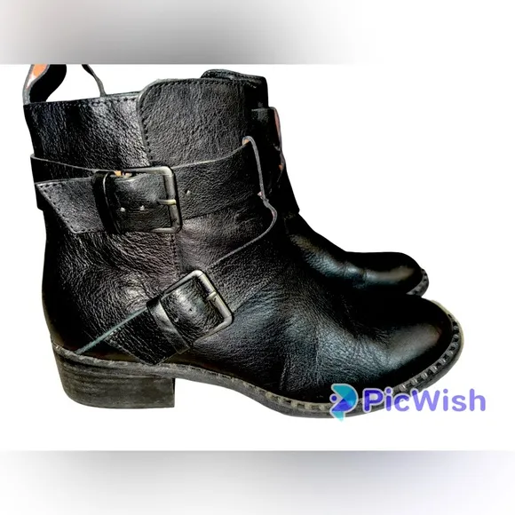 Gentle Souls by Kenneth Cole moto boots