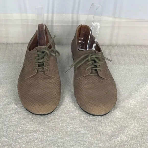 Gentle Souls Kenneth Cole Sure Bet Textured Lace Up Oxfords Comfort Shoes 8.5