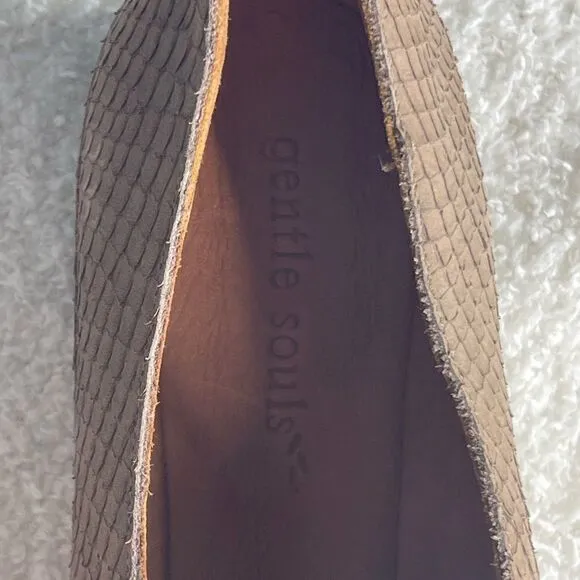 Gentle Souls Kenneth Cole Sure Bet Textured Lace Up Oxfords Comfort Shoes 8.5