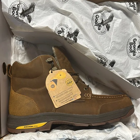 Georgia Boot Men's Athens SuperLyte Brown Boots