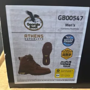 Georgia Boot Men's Athens SuperLyte Brown Boots