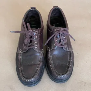 G.H.Bass &amp; Co Men’s Genuine Leather Brown Leather Lace Up Shoes F1 Q855 Size 10D