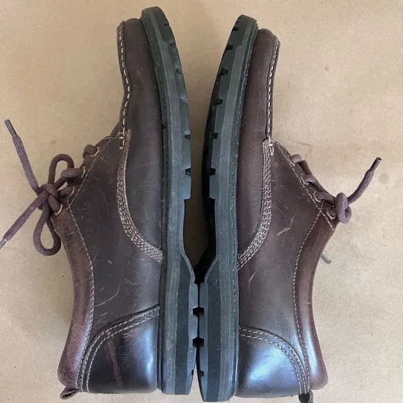 G.H.Bass &amp; Co Men’s Genuine Leather Brown Leather Lace Up Shoes F1 Q855 Size 10D