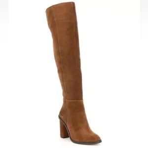 Gianni Bini Women’s Barrine Over-the-Knee Block Boots Size 6.5 M