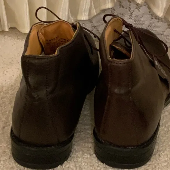 GIORGIO BRUTINI MENS CHUKKA FULL GENUINE LEATHER BOOTS