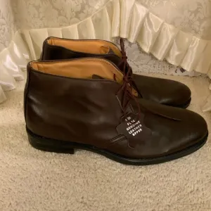 GIORGIO BRUTINI MENS CHUKKA FULL GENUINE LEATHER BOOTS