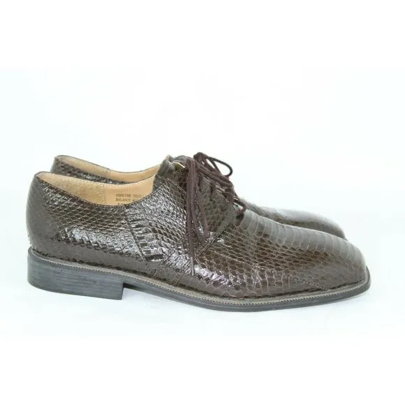 Giorgio Brutini Slaton Genuine Snake Oxford Shoes